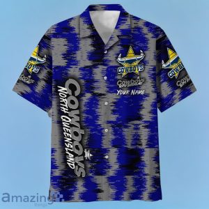North Queensland Cowboys NRL Hawaiian Shirt Special Design Custom Name Product Photo 2