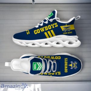 North Queensland Cowboys NRL Max Soul Shoes Custom Name Gift For Fans Product Photo 2