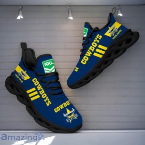 North Queensland Cowboys NRL Max Soul Shoes Custom Name Gift For Fans Product Photo 3