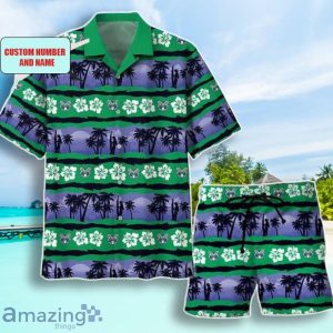 NRL New Zealand Warriors Combo Hawaiian Shirt And Shorts Custom Number & Name Trendy Combo For Fans Product Photo 1