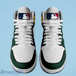 Oakland Athletics MLB Air Jordan Hightop Custom Number & Name Trending Shoes Product Photo 3