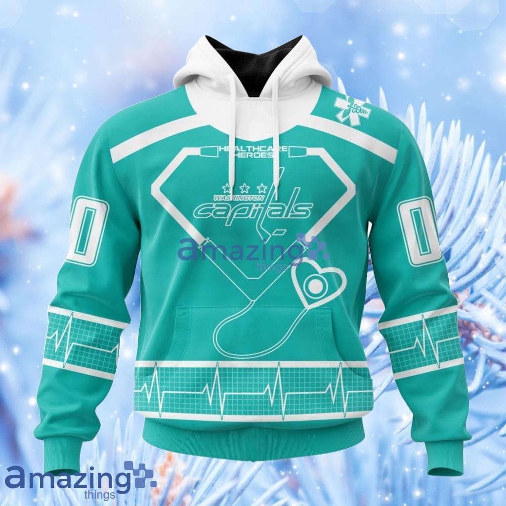 Nhl Washington Capitals Personalized Special Design Honoring Healthcare Heroes Hoodie 3D All Over Print Attract Gift For Men And Women image Nhl Washington Capitals Personalized Special Design Honoring Healthcare Heroes Hoodie 3D All Over Print Attract Gift For Men And Women Product Photo 1