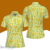 Orange Juice Cocktail Pattern Polo Shirt For Women Gift Golf Lover