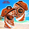 Oregon State Beavers Custom Name Floral Hawaiian Shirt Summer Beach Shirt For Fans