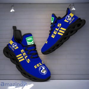 Parramatta Eels NRL Max Soul Shoes Custom Name Gift For Fans Product Photo 3