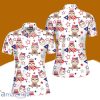 Patriotic Sloth Bears 4th Of July Polo Shirt For Women Gift Golf Lover