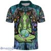 Peaceful Elegance Tie Dye Collection Polo Shirt Hippie Designs Polo Shirt Gift For Golf Lover
