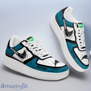 Penrith Panthers NRL Air Force Shoes Sneaker Gift For Fans Custom Name Product Photo 2
