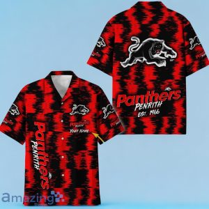 Penrith Panthers NRL Hawaiian Shirt Special Design Custom Name Product Photo 1