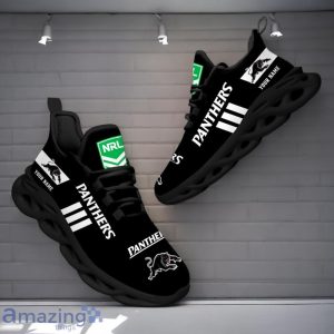 Penrith Panthers NRL Max Soul Shoes Custom Name Gift For Fans Product Photo 3