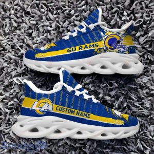 Personalized Los Angeles Rams Go Rams Max Soul Best Gift Shoes Product Photo 2