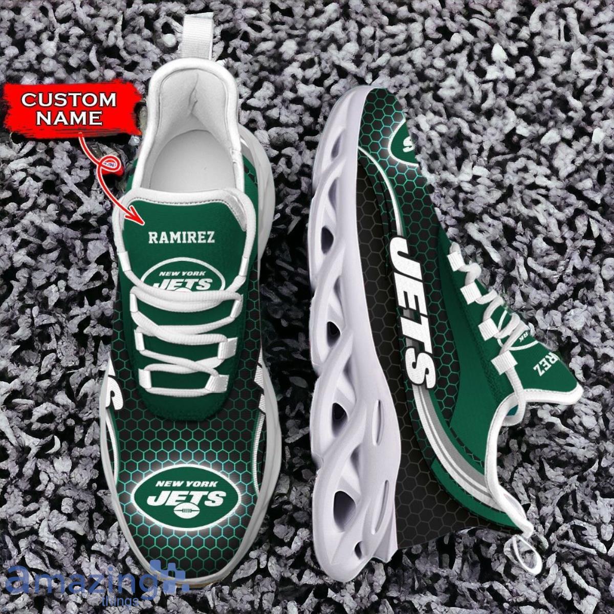 Personalized NEW YORK JETS Max Soul Best Gift Sport Shoes image Personalized NEW YORK JETS Max Soul Best Gift Sport Shoes Product Photo 1