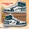 Philadelphia Eagles Custom Name Air Jordan High Top Trendy Style For Fans