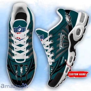 Philadelphia Eagles NFL Custom Name TN Sport Shoes Air Glide Runners For Fans Product Photo 1