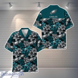Philadelphia Eagles NFL Flower Hawaiian Shirt Custom Name Gift Ideas For Men Women Product Photo 1