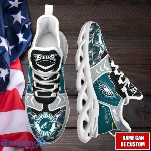 Philadelphia Eagles NFL Max Soul Shoes New Trending Design Custom Name Product Photo 4