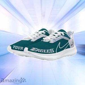 Philadelphia Eagles NFL Trending Air Mesh Running Shoes Custom Name For Fans Product Photo 2