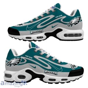 Philadelphia Eagles TN Sport Shoes Best Gift For NFL Fans Double Swoosh Custom Name Product Photo 2