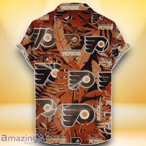 Philadelphia Flyers NHL Hawaiian Shirt Retro Style Special Edition For Fans image Philadelphia Flyers NHL Hawaiian Shirt Retro Style Special Edition For Fans Product Photo 2