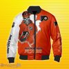 Philadelphia Flyers Varsity Bomber 3D Impressive Gift For Men And Women