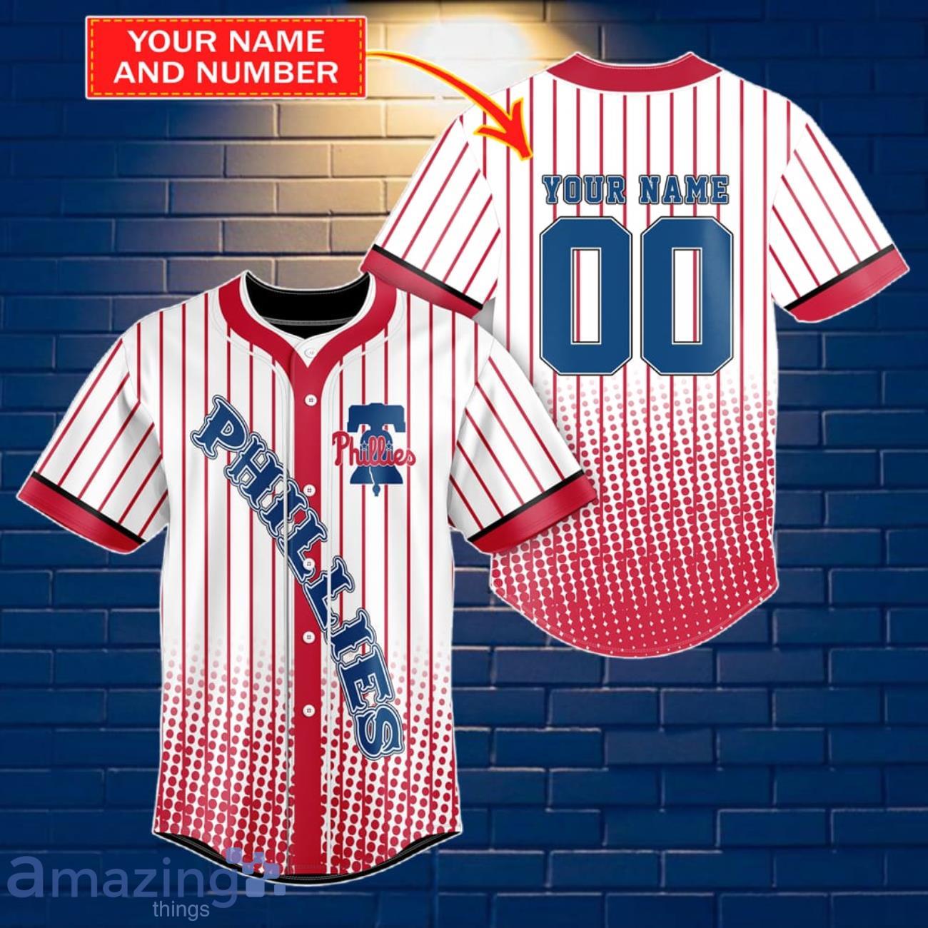 Philadelphia Phillies MLB Baseball Jersey Exclusive Editon Custom Number & Name Philadelphia Phillies MLB Baseball Jersey Exclusive Editon Custom Number & Name Product Photo 1
