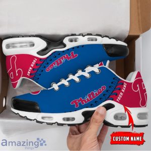 Philadelphia Phillies MLB Custom Name TN Sport Shoes Exclusive Design For Fan Club Product Photo 2