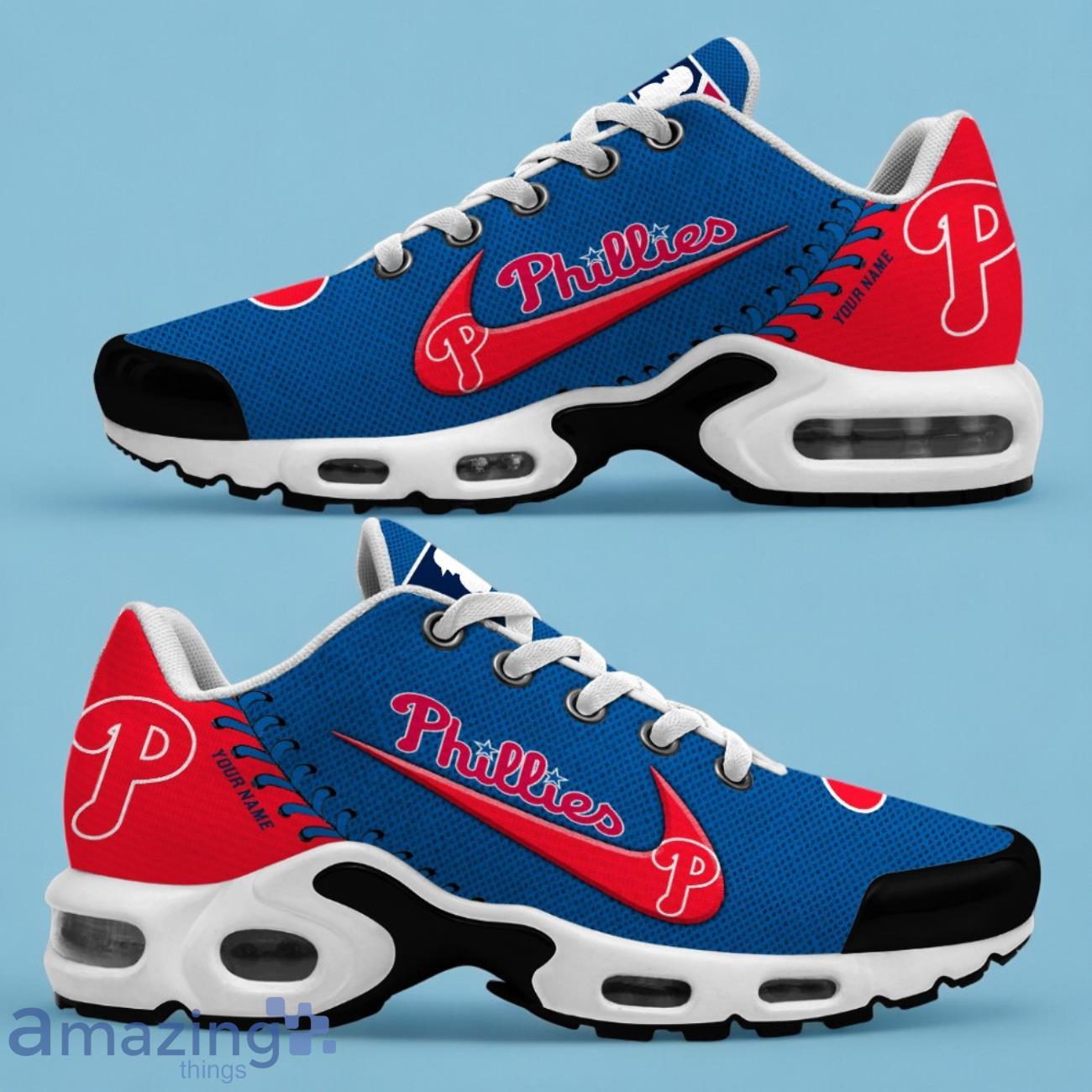 Philadelphia Phillies MLB TN Sport Shoes Custom Name Perfect Gift image Philadelphia Phillies MLB TN Sport Shoes Custom Name Perfect Gift Product Photo 2