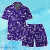Phoenix Suns Team Logo Beach Vibes Pattern Hawaiian Shirt & Short