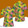 Pineapple Colorful Polo Shirt For Women Gift Golf Lover