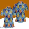 Pineapple Tropical Aloha Polo Shirt For Women Gift Golf Lover