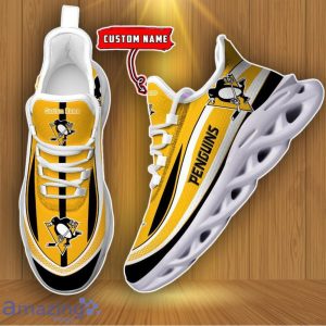 Pittsburgh Penguins NHL Personalized Max Soul Shoes Cherish Every Step Product Photo 2