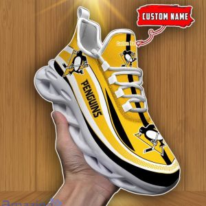 Pittsburgh Penguins NHL Personalized Max Soul Shoes Cherish Every Step Product Photo 3
