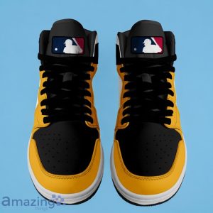 Pittsburgh Pirates MLB Air Jordan Hightop Custom Number & Name Trending Shoes Product Photo 3