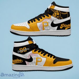 Pittsburgh Pirates MLB Air Jordan Hightop Custom Number & Name Trending Shoes Product Photo 1
