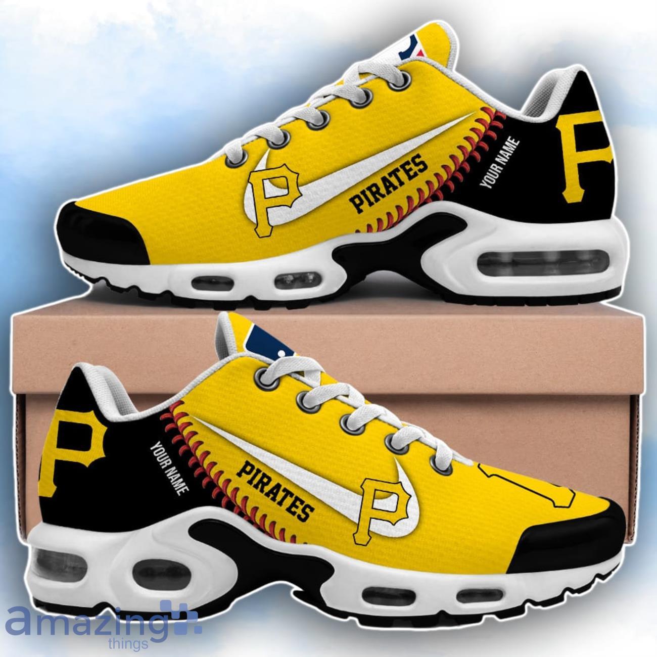 Pittsburgh Pirates MLB TN Sport Shoes Personalized Edition For Loyal Fans image Pittsburgh Pirates MLB TN Sport Shoes Personalized Edition For Loyal Fans Product Photo 2