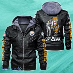 Pittsburgh Steelers 2D Leather Jacket Style Gift Product Photo 2