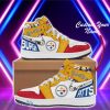 Pittsburgh Steelers NFL Air Jordan High Top Fashionable Sneakers For Sport Fans Custom Name