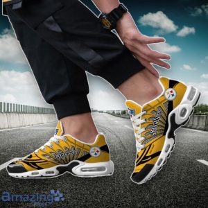 Pittsburgh Steelers NFL Custom Name TN Sport Shoes Air Glide Runners For Fans Product Photo 3