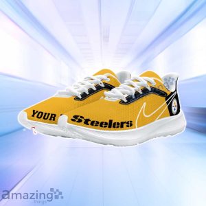 Pittsburgh Steelers NFL Trending Air Mesh Running Shoes Custom Name For Fans Product Photo 2