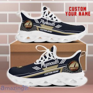 Plymouth Custom Name Max Soul Shoes Personalized Sneakers Gift For Men Women Product Photo 2