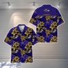 Baltimore Ravens NFL Flower Hawaiian Shirt Custom Name Gift Ideas For Men Women