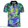 Radiant Rainbow Polo Shirt Hippie Designs Polo Shirt Gift For Golf Lover