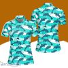 Realistic Dolphins In The Sea Polo Shirt For Women Gift Golf Lover