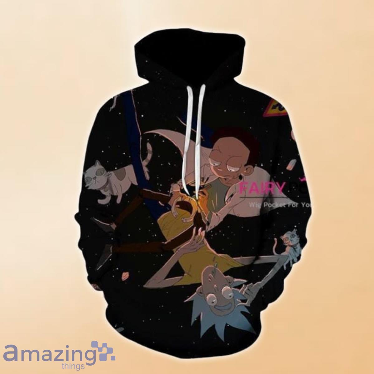 Rick And Morty 3D Hoodie Best Gift For Men Women image Rick And Morty 3D Hoodie Best Gift For Men Women Product Photo 1