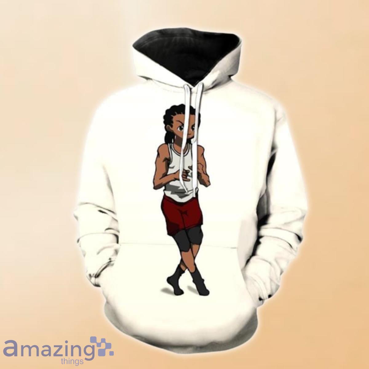 Riley Freeman The Boondocks 3D Hoodie Best Gift For Men And Women image Riley Freeman The Boondocks 3D Hoodie Best Gift For Men And Women Product Photo 1
