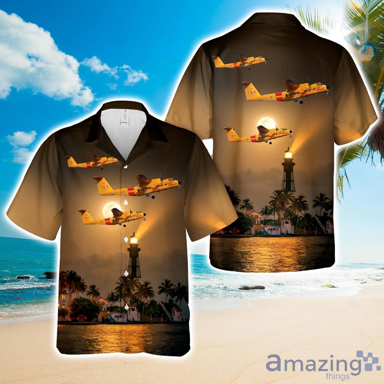 Royal Canadian Air Force CC 115 Buffalo aircraft Hawaiian Shirt Beach Shirt For Men Women image Royal Canadian Air Force CC-115 Buffalo aircraft Hawaiian Shirt Beach Shirt For Men Women Product Photo 1