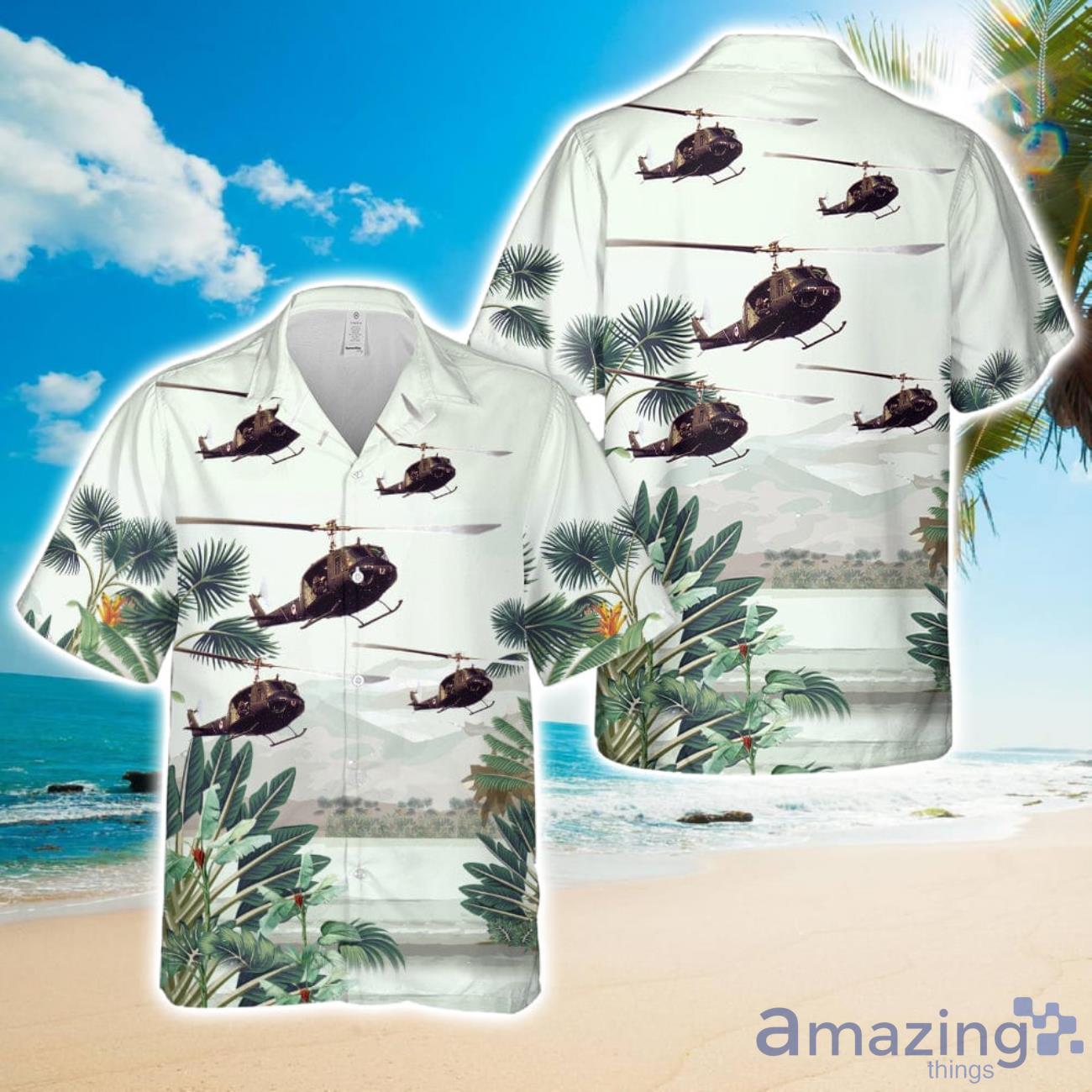 Royal New Zealand Air Force UH 1H Huey Hawaiian Shirt Beach Shirt For Men Women image Royal New Zealand Air Force UH-1H Huey Hawaiian Shirt Beach Shirt For Men Women Product Photo 1