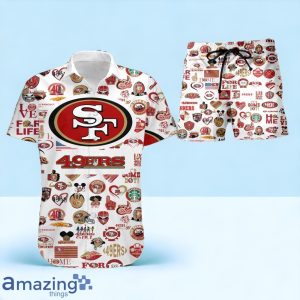 San Francisco 49ers NFL Hawaiian Shirt And Short Trending 2024 For Men Women Product Photo 1