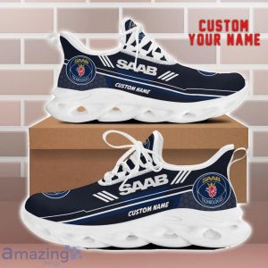 Saab Automobile Custom Name Max Soul Shoes Personalized Sneakers Gift For Men Women Product Photo 2