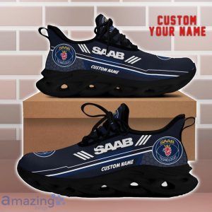 Saab Automobile Custom Name Max Soul Shoes Personalized Sneakers Gift For Men Women Product Photo 1